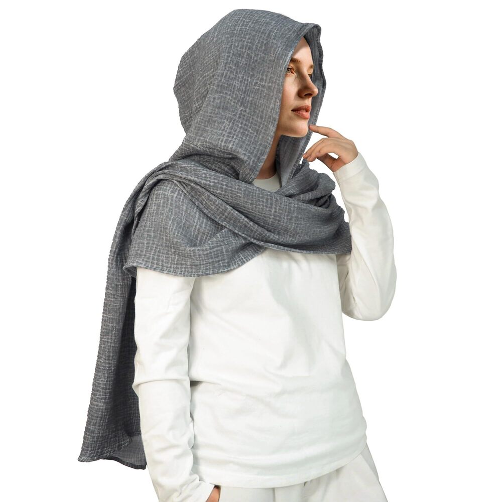 4289 Fashion Shawl Scarf Cape | Multifunctional Hooded Cowl | Medieval